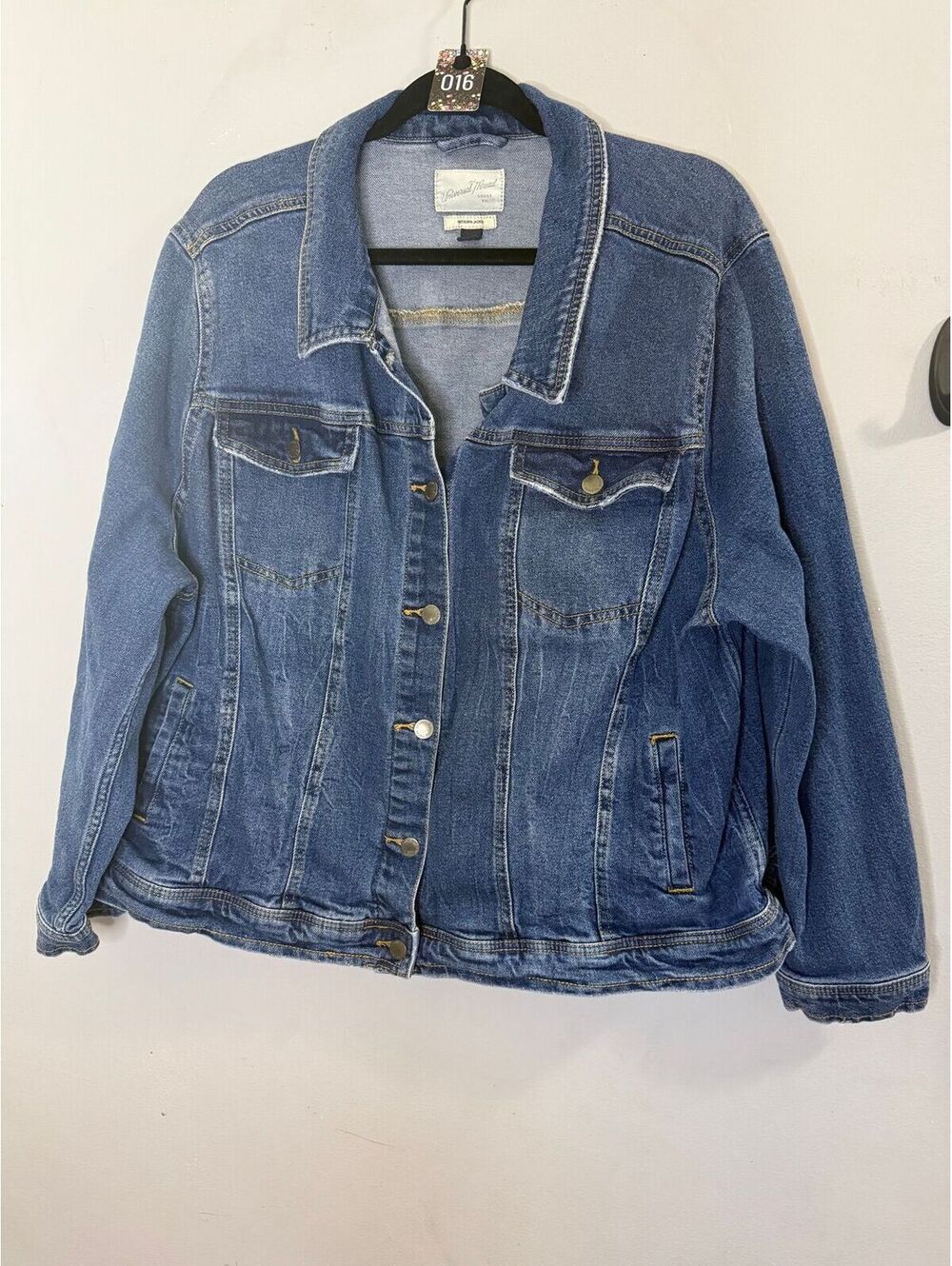 16. 3X universal thread jean jacket PTP 27